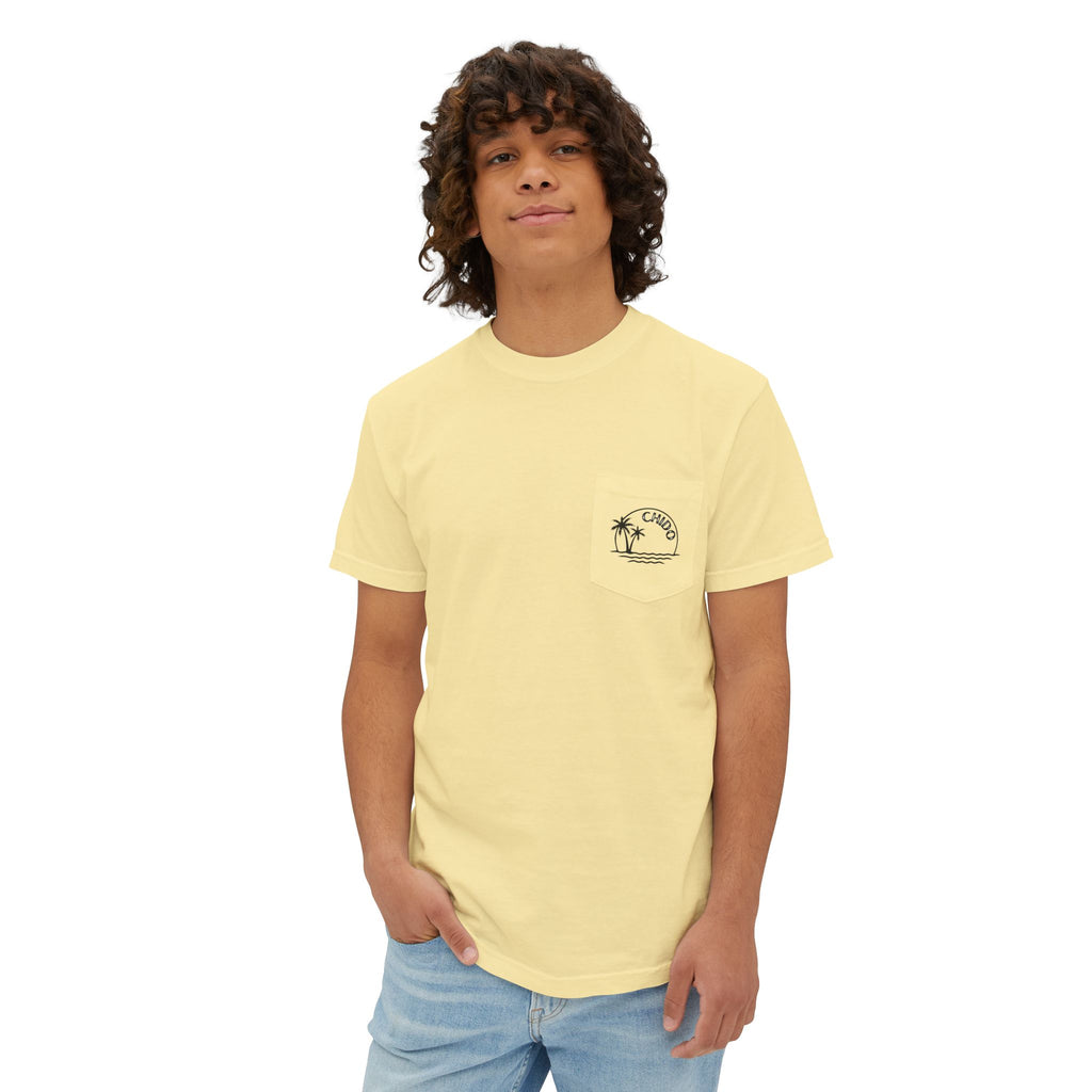 Cool Little Donkey Comfort Colors Pocket Tee