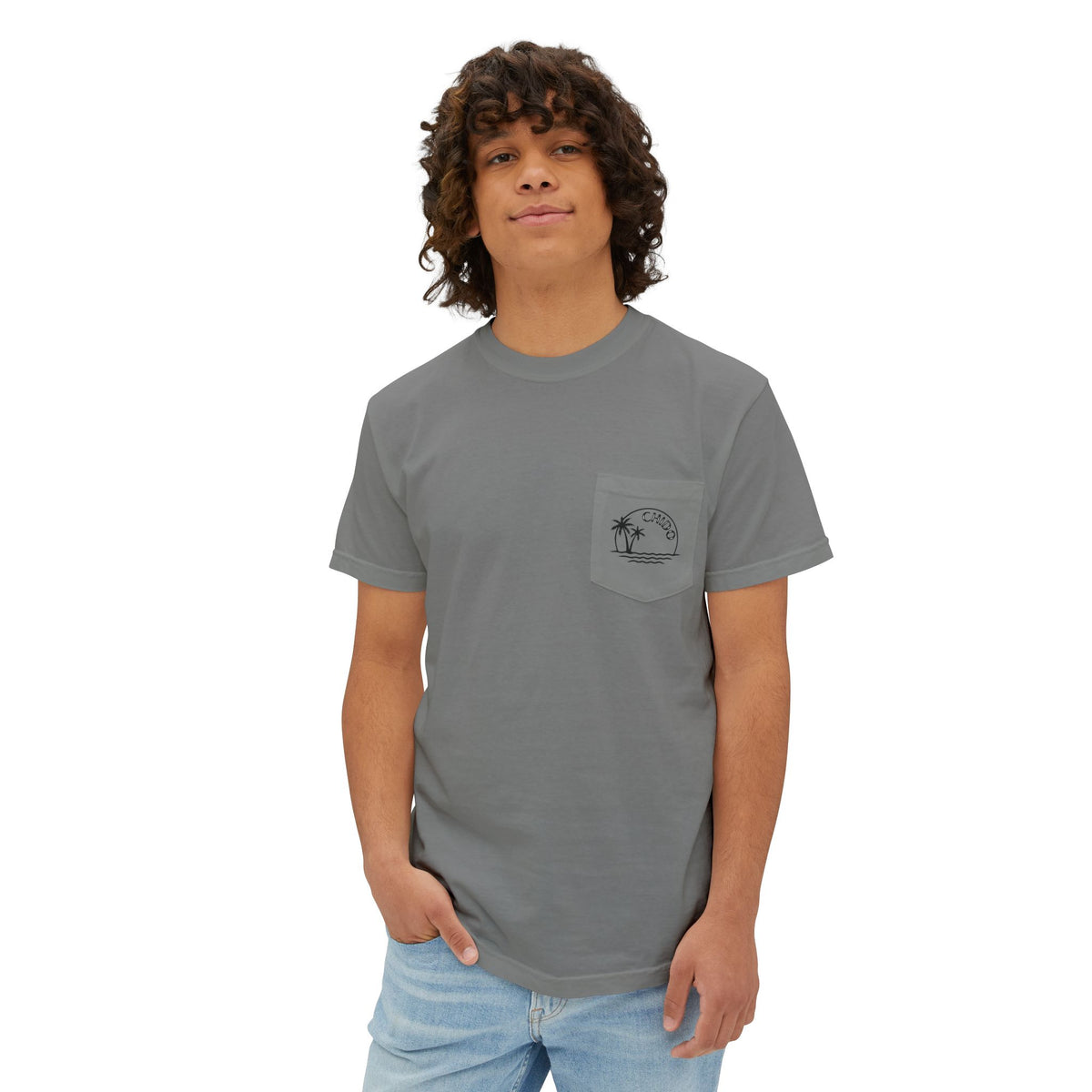 Cool Little Donkey Comfort Colors Pocket Tee