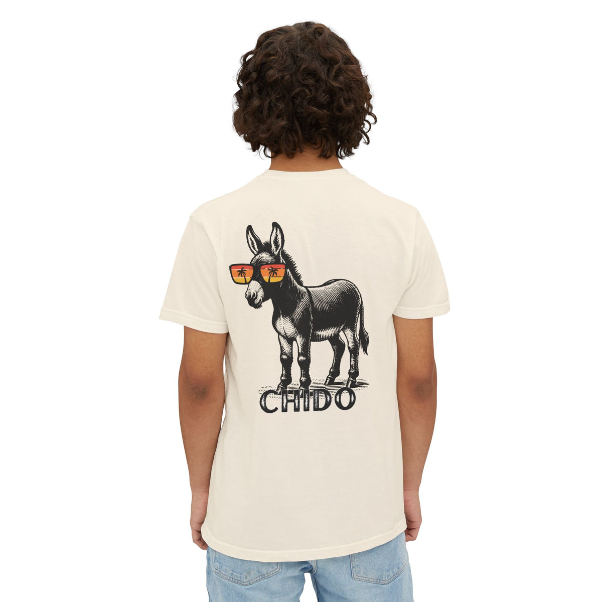 Cool Little Donkey Comfort Colors Pocket Tee