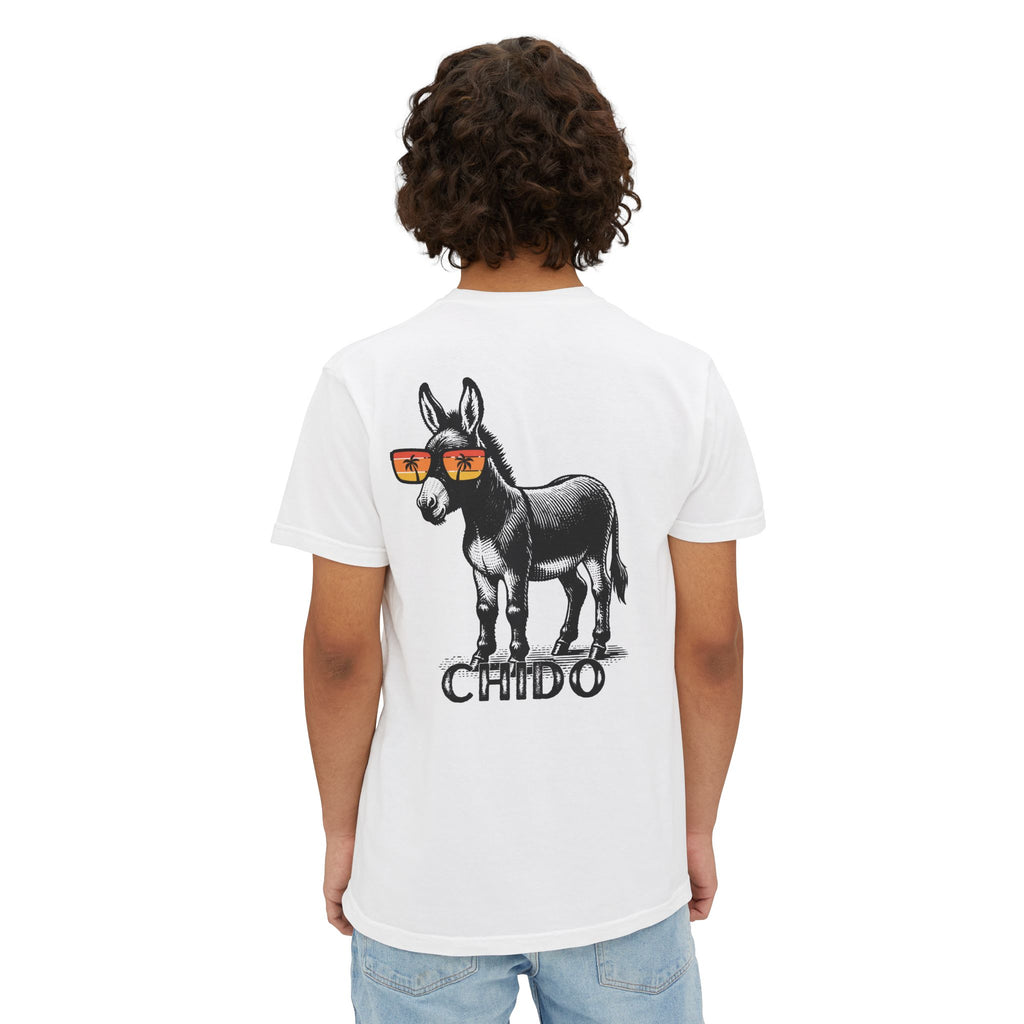 Cool Little Donkey Comfort Colors Pocket Tee