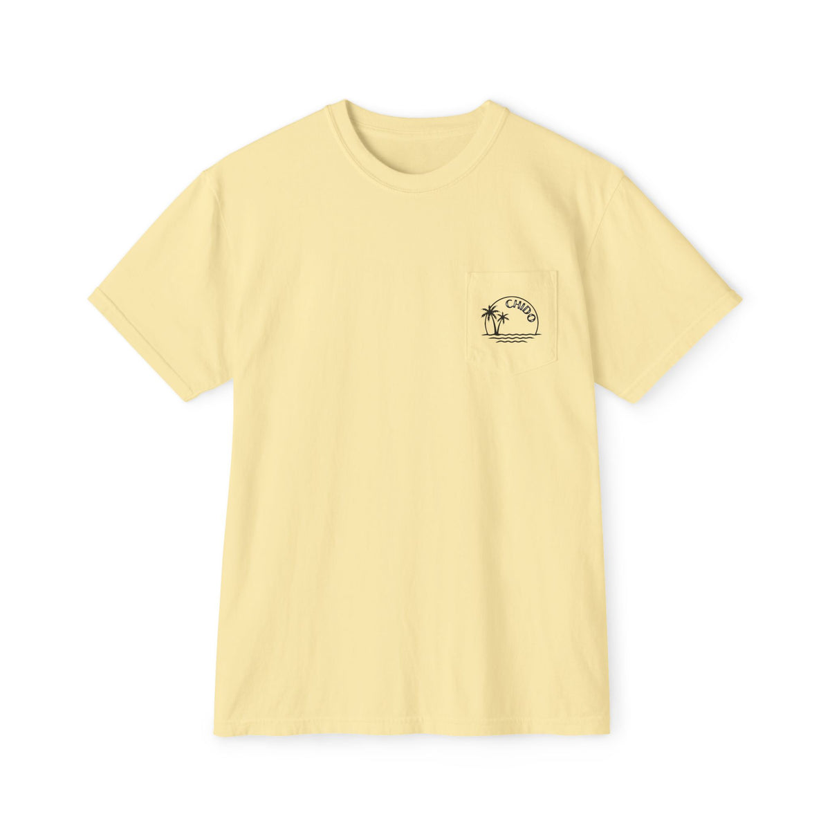 Cool Little Donkey Comfort Colors Pocket Tee